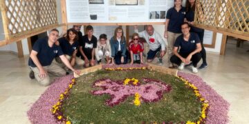 Representación teatral sobre ‘La Tarasca’ y una alfombra floral para celebrar el Corpus y seguir conociendo detalles de la historia de Santa Marta
