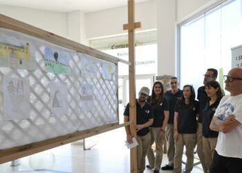 Los escolares dibujan su visión de ‘Las Carbajalas’, las monjas que vivieron en Santa Marta en el siglo XII