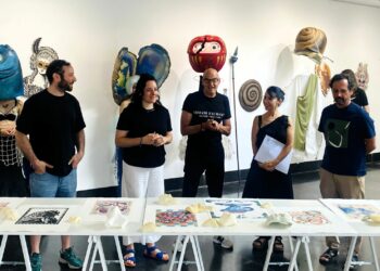 La exposición ‘El Gran Banquete II’ muestra en la Sala Tragaluz las obras de alumnos de universidades de España y Portugal