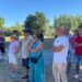 Los amantes de la astronomía participan en la actividad organizada por el Ayuntamiento de Santa Marta
