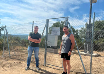 San Esteban de la Sierra estrena una estación meteorológica para apoyar al sector agrícola y vitivinícola