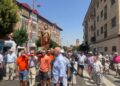 Santa Marta honra a su patrona en el día grande de las fiestas con la tradicional misa y la procesión por las calles