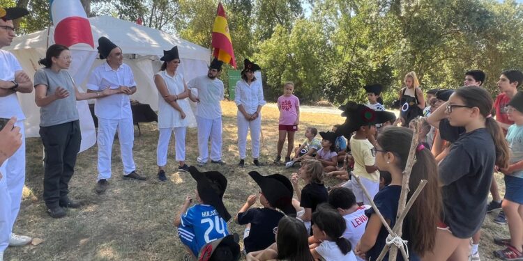 Santa Marta acerca a los vecinos el episodio histórico del cruce del Vado del Tormes por las tropas aliadas