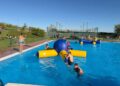 Los juegos acuáticos ponen la diversión en las piscinas de Aldeatejada durante la III Semana Cultural