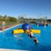 Los juegos acuáticos ponen la diversión en las piscinas de Aldeatejada durante la III Semana Cultural