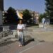 Santa Marta renueva la plaza del Ángel y actúa en Fontanica y la avenida de Madrid con una inversión de 48.000 euros