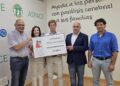Villares entrega a Aspace los más de 13.000 euros recaudados en el Festival Taurino Benéfico de las fiestas