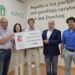 Villares entrega a Aspace los más de 13.000 euros recaudados en el Festival Taurino Benéfico de las fiestas
