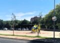 Rescatado en helicóptero un ciclista herido tras una caída en Cabrerizos