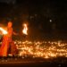 ‘Dancefoc’ deslumbra en Carbajosa ante un millar de personas que llenó el Recinto Ferial