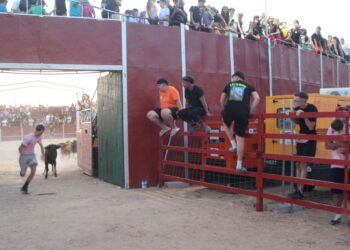 Expectación en el regreso de las capeas y el desencierro a Carbajosa