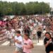 Divertido encierro de mini bueyes en Carbajosa
