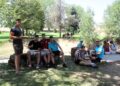 Carbajosa degusta 1.100 raciones de paella solidaria en el Prado de la Vega