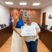 Castellanos entrega los 3.766€ de la paella solidaria de las fiestas a la asociación ASCBYC