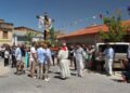 La procesión del Cristo de las Batallas y el convite popular despiden las fiestas de Castellanos