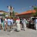 La procesión del Cristo de las Batallas y el convite popular despiden las fiestas de Castellanos
