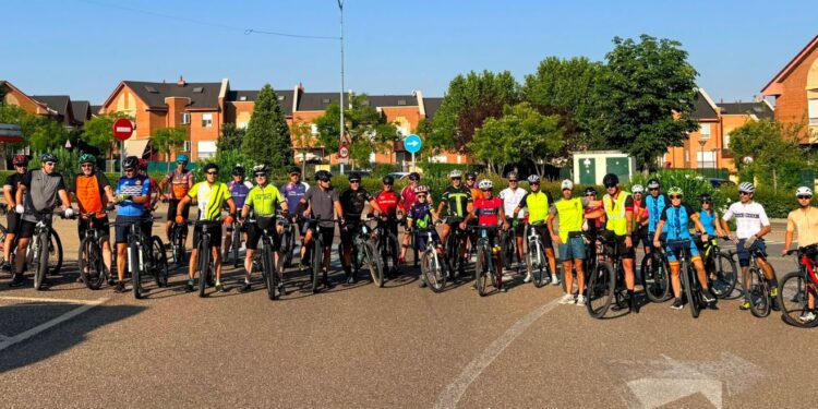 La marcha cicloturista ‘Dori Ruano’ protagoniza la cita deportiva de las fiestas en Villamayor