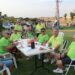 Los 500 kilos de carne asada de la parrillada de las peñas ponen sabor a las Fiestas de Verano