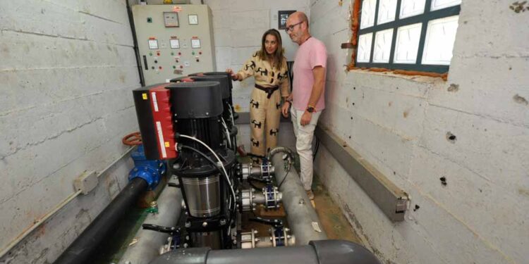 Santa Marta renueva el bombeo de agua que abastece a 900 viviendas de Átyka, Aldebarán y Valdelagua