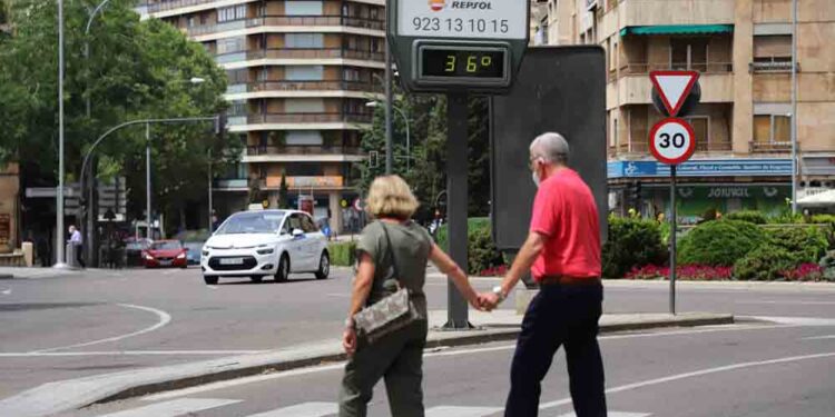 Salamanca afronta este viernes otro episodio de calor con hasta 37 grados y aviso amarillo
